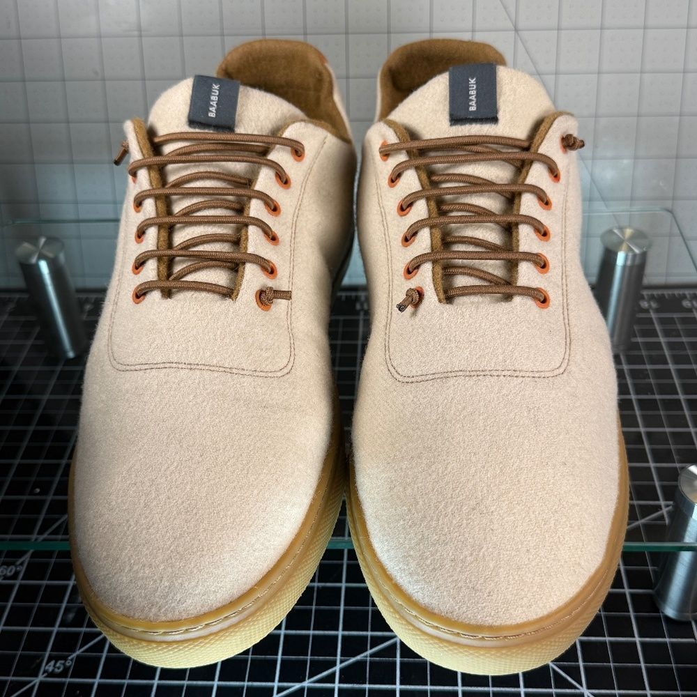 BAABUK  |  MENS SHOES-SZ: 11  |  NUBUCK/SHEEPS WOOL  |  USA  |  RARE  |  